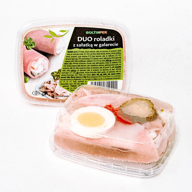 Duo roladki z sałatką w galarecie 150g